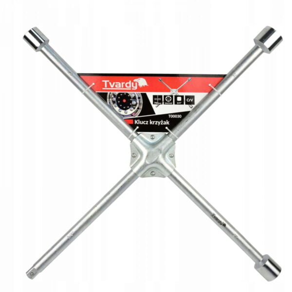Clés croisées camion 24x27x32x3/4" 700mm Crv T00030 TVARDY POLOGNE