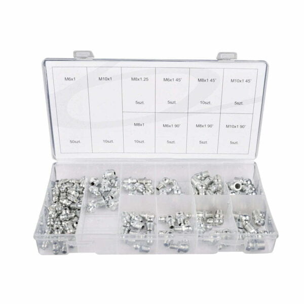 Coffret de graisseurs 110 pcs G02920 GEKO POLOGNE – Image 2