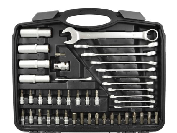 Coffret cliquets et douilles 1/4-1/2  & accessoires 94pcs  G10149 GEKO POLOGNE – Image 2