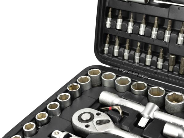 Coffret cliquets et douilles 1/4-1/2  & accessoires 94pcs  G10149 GEKO POLOGNE – Image 4