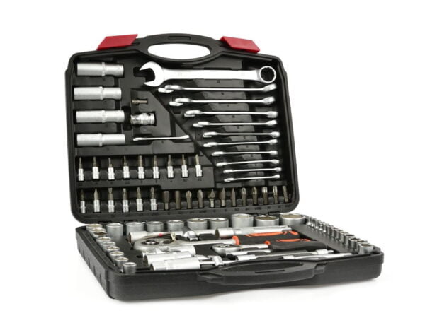 Coffret cliquets et douilles 1/4-1/2  & accessoires 94pcs  G10149 GEKO POLOGNE