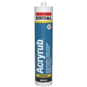 SILICONE ACRYRUB SLC BLANC SOUDAL Belgique