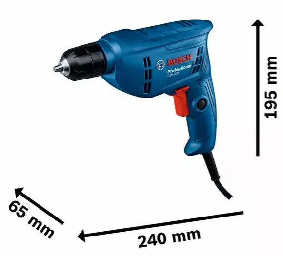 PERCEUSE FILAIRE 400W GBM 400 BOSCH – Image 2