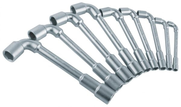 JEU 10 CLES A PIPE 6X6 EN COFFRET 7 A 19 MOB France
