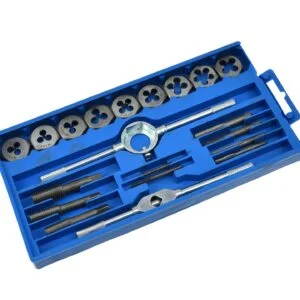 JEU DE 20 PCS TARAUDS ET FILIERE M3 A M12  K01500 KELTIN POLOGNE