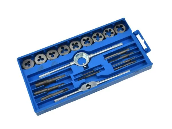 JEU DE 20 PCS TARAUDS ET FILIERE M3 A M12  K01500 KELTIN POLOGNE
