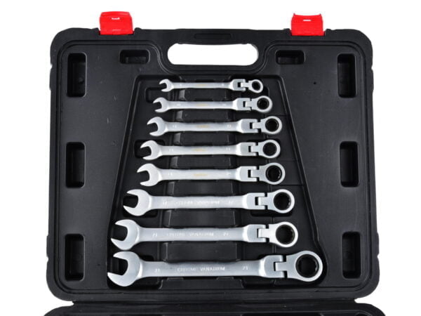 JEU 13 CLES MIXTES A CLIQUET ARTICULEES DE 8 A 32MM  K00105 KELTIN POLOGNE – Image 2