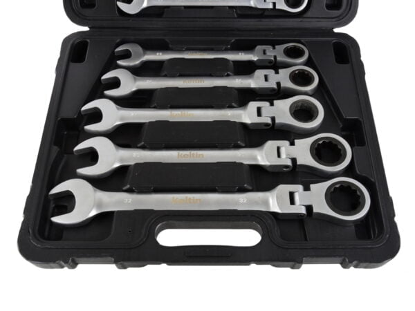 JEU 13 CLES MIXTES A CLIQUET ARTICULEES DE 8 A 32MM  K00105 KELTIN POLOGNE – Image 3