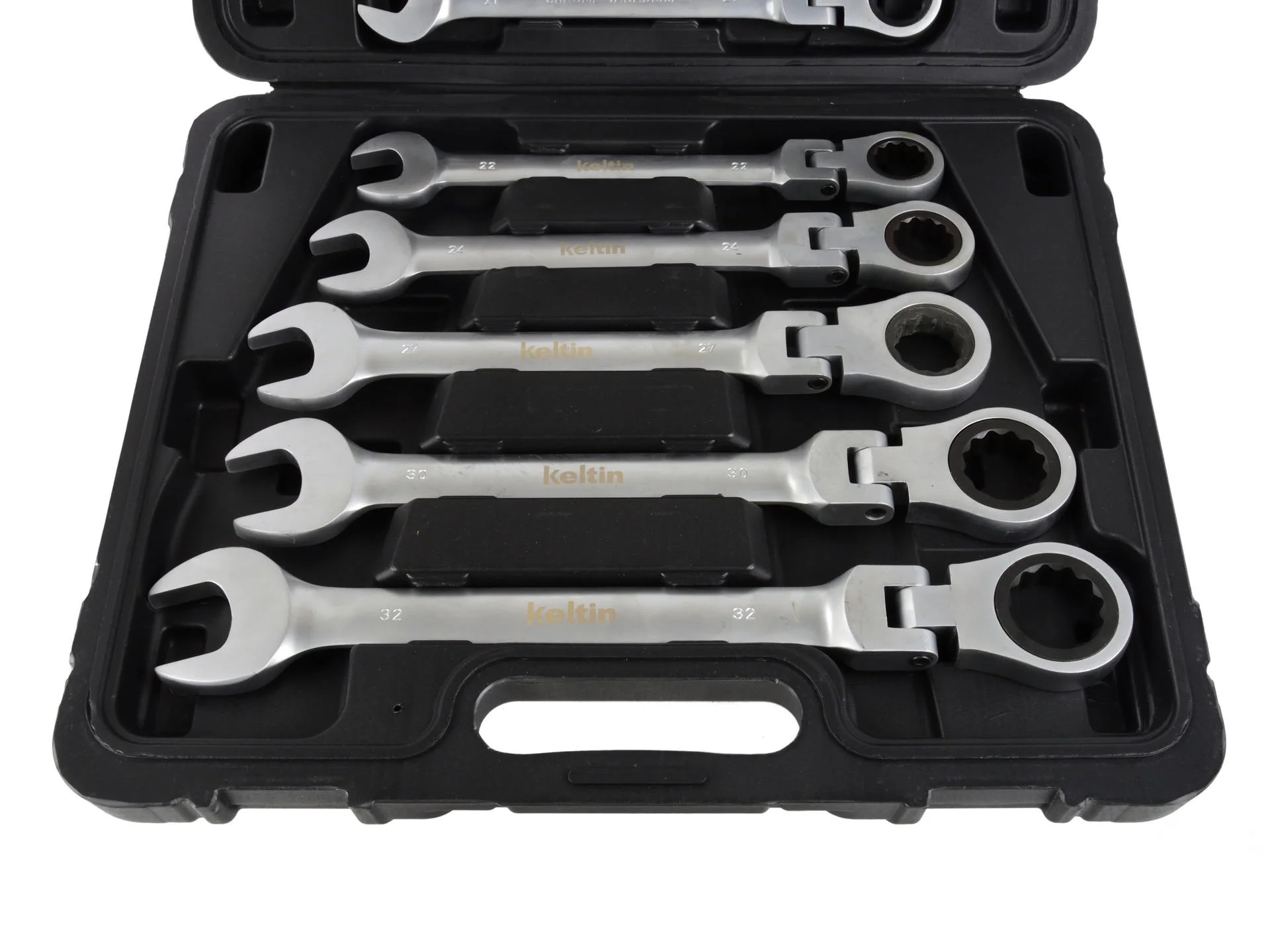 JEU 13 CLES MIXTES A CLIQUET ARTICULEES DE 8 A 32MM  K00105 KELTIN POLOGNE – Image 3