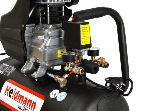 COMPRESSEUR A PISTON 50L H00721 HEIDMANN POLOGNE – Image 3
