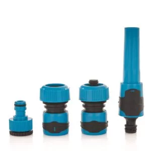 ENSEMBLE EMBOUTS D'ARROSAGE TUYAU 3/4 G73043 GEKO POLOGNE