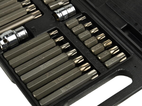 JEU DE 41 EMBOUTS TORX ET SIX PANS COURT ET LONG G10035 GEKO POLOGNE – Image 3