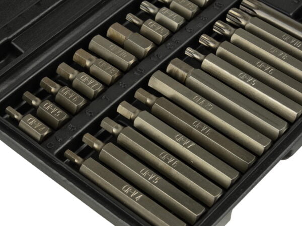 JEU DE 41 EMBOUTS TORX ET SIX PANS COURT ET LONG G10035 GEKO POLOGNE – Image 4