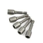 JEU  DE 5 DOUILLES MAGNETIQUES 8MM - 1/4" G15006 GEKO POLOGNE