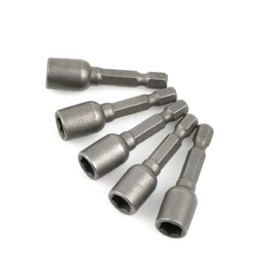 JEU  DE 5 DOUILLES MAGNETIQUES 8MM - 1/4" G15006 GEKO POLOGNE