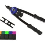 PINCE RIVETEUSE PRO A 2 BRAS POUR ECROUS A SERTIR M5-M12 G01355 GEKO PREMIUM POLOGNE