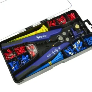 COFFRET PINCE A DENUDER AUTOMATIQUE ET A SERTIR  G01776 GEKO POLOGNE