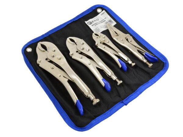 PINCES ETAUX LOT DE 4 DE 125 A 250MM G10221 GEKO POLOGNE – Image 2