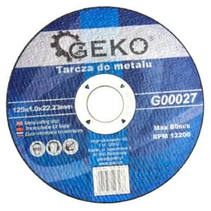 DISQUE A TRONCONNER 125x1x22,23MM G00027 GEKO POLOGNE