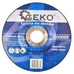 DISQUE DECOUPE/MEULAGE 125x6x22,23MM G00009 GEKO POLOGNE