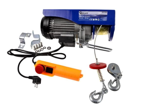 PALAN A CABLE ELECTRIQUE  400/800KG G01089 GEKO POLOGNE