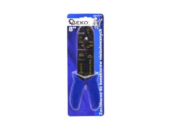 PINCE A SERTIR DE 0,5 A 5MM2 G01771 GEKO POLOGNE – Image 3