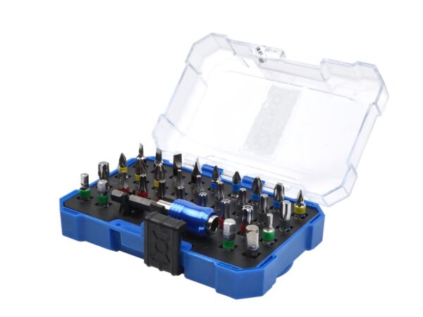 JEU 32P D'EMBOUT AVEC SUPPORT MAGNETIQUE VERROUILLABLE G30064 GEKO  POLOGNE – Image 2