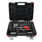 COFFRET 72 PCS DOUILLES & ACC 1/4-1/2 T00100 TARVDY POLOGNE