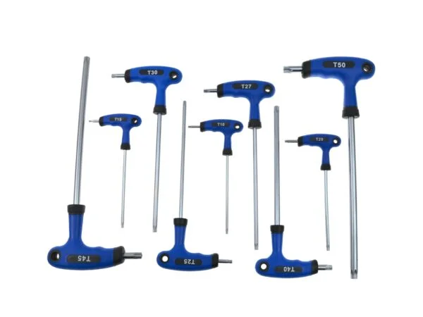 JEU DE 9 CLE MALE TORX EMANCHES EN T G30587 GEKO POLOGNE