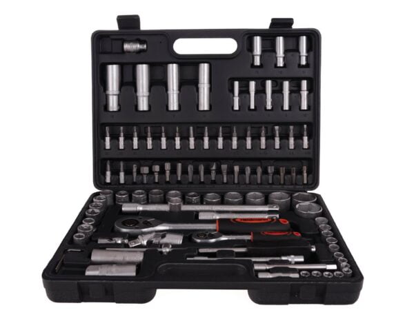 COFFRET 94 PCS DOUILLES & ACC 1/4-1/2  G10150 HEIDMANN POLOGNE – Image 4