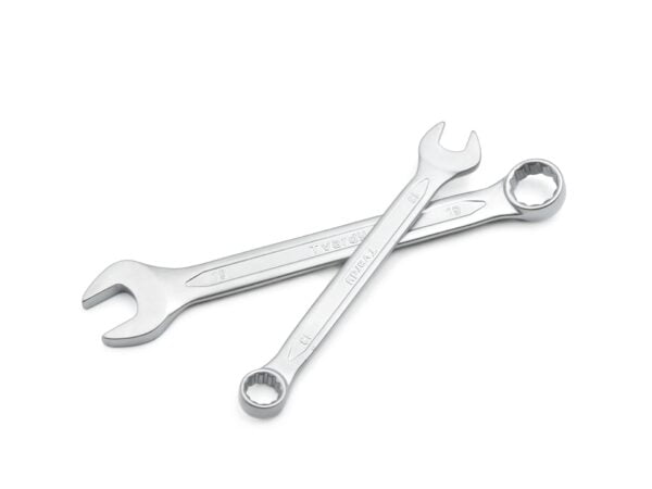 JEU DE 10 CLES MIXTES 6-19MM SATINE CRV T00654 TVARDY POLOGNE – Image 3
