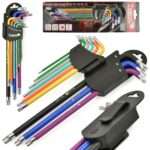 JEU DE 9 CLES MALE TORX MALE LONGUES T00123 TVARDY POLOGNE
