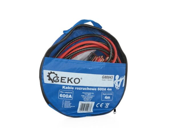 CABLES DE DEMARRAGE 600A 4M G80043 GEKO POLOGNE – Image 4