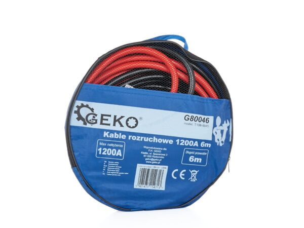 CABLES DE DEMARRAGE 1200A 6M G80046 GEKO POLOGNE – Image 4