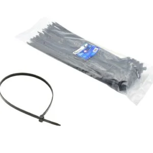 COLLIERS COLSON ATTACHE PLASTIQUE NOIR 3,6X200MM PAR 100 G17108 GEKO POLOGNE