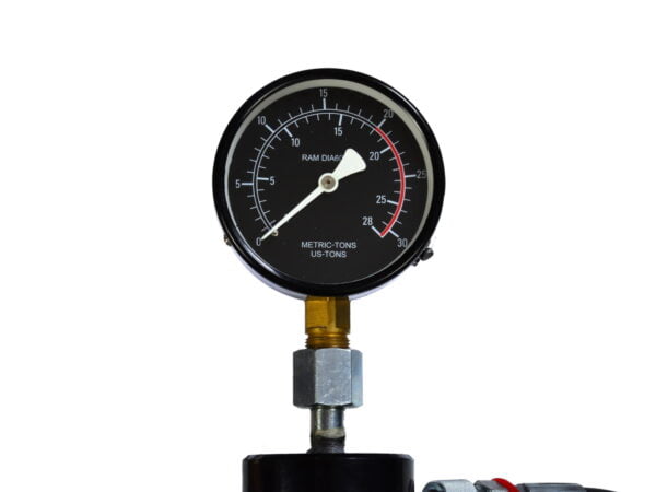 PRESSE D'ATELIER PNEUMATIQUE/HYDRAULIQUE 20T G02092 GEKO POLOGNE – Image 3
