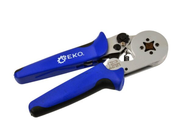 PINCE A SERTIR EMBOUTS ELECTRIQUES DE 0,25 A 10MM2 G01772 GEKO POLOGNE – Image 2