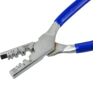 PINCE COUPE CABLE ET SERTISSEUSE  EMBOUTS DE 0,5 A 16MM2 G01773 GEKO POLOGNE
