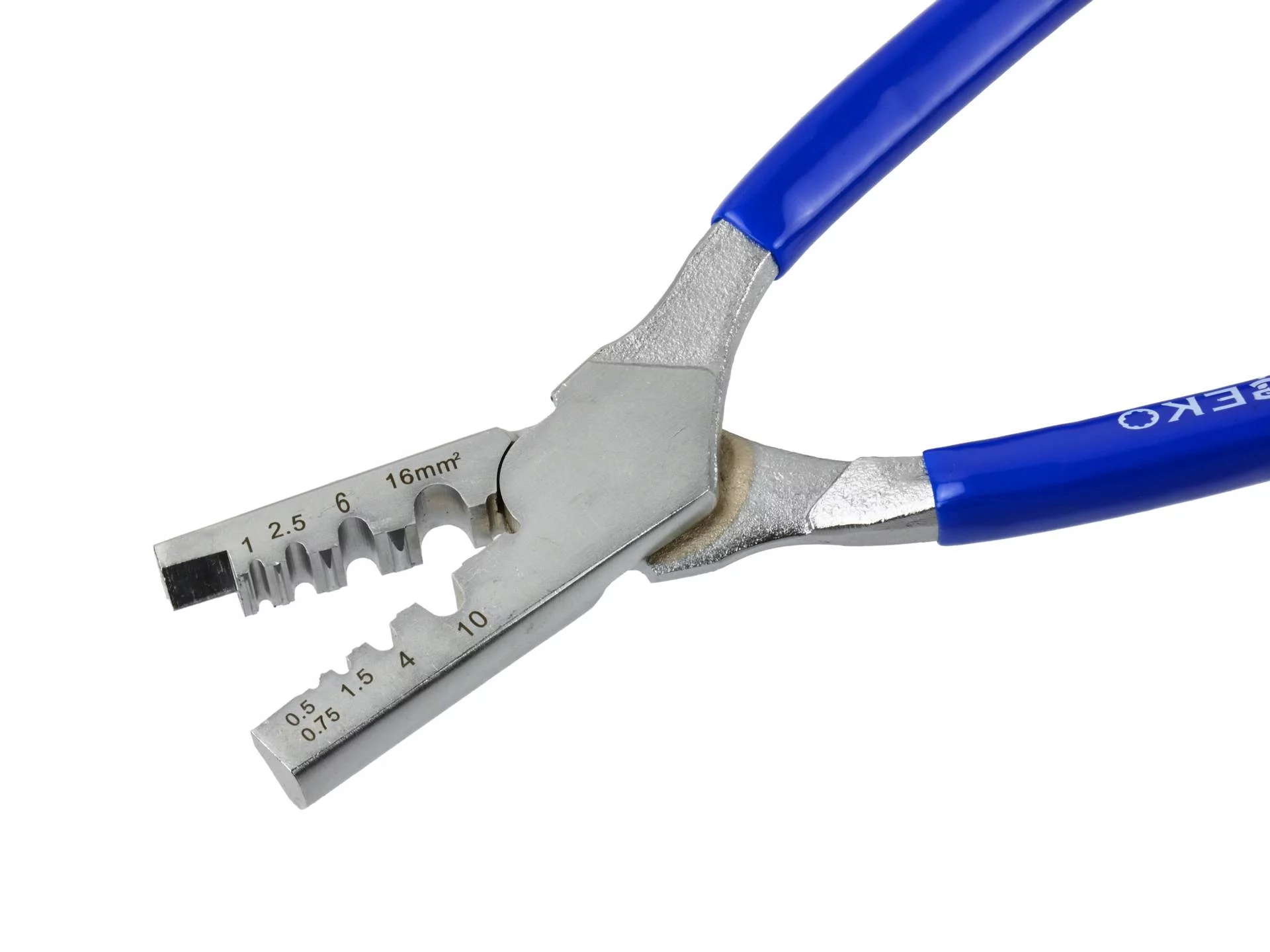 PINCE COUPE CABLE ET SERTISSEUSE  EMBOUTS DE 0,5 A 16MM2 G01773 GEKO POLOGNE