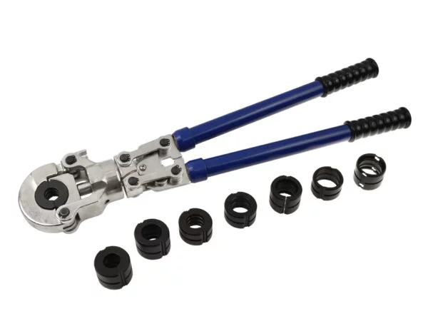 PINCE POUR MULTICOUCHES PEX-AL-PEX 16-32MM + 8 MATRICES G00902 GEKO POLOGNE