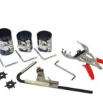 KIT D'OUTILS PINCE + CLES DE COMPRESSION A SEGMENT DE PISTON G02623 GEKO POLOGNE