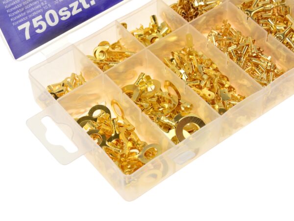 COFFRET DE COSSES DE BORNES NON ISOLEES 750PCS G02828 GEKO POLOGNE – Image 2