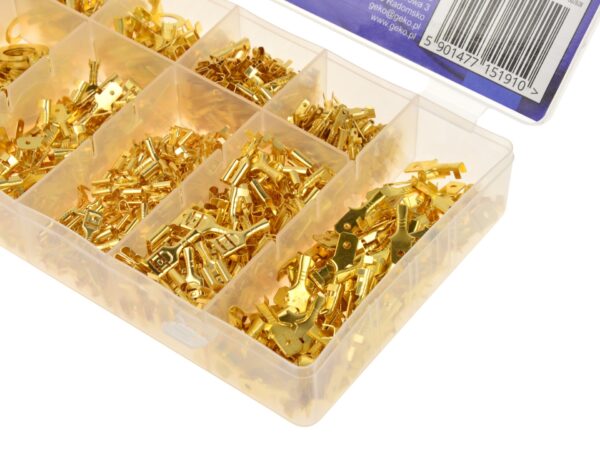 COFFRET DE COSSES DE BORNES NON ISOLEES 750PCS G02828 GEKO POLOGNE – Image 3