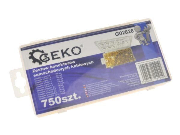 COFFRET DE COSSES DE BORNES NON ISOLEES 750PCS G02828 GEKO POLOGNE – Image 4