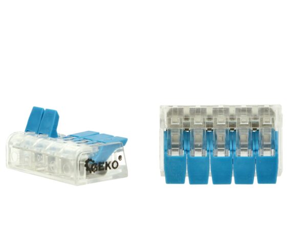 COFFRET CONNECTEURS ELECTRIQUES 0.14 - 4MM TYPE WAGO 60PCS G03080 GEKO POLOGNE – Image 2
