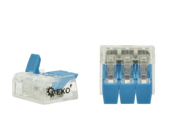 COFFRET CONNECTEURS ELECTRIQUES 0.14 - 4MM TYPE WAGO 60PCS G03080 GEKO POLOGNE – Image 3
