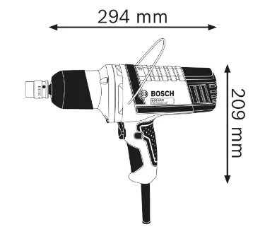 BOULONNEUSE GDS 18E PROFESSIONAL BOSCH – Image 2