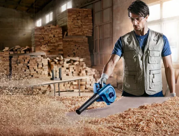 SOUFFLEUR AVEC ASPIRATION DES POUSSIÈRES 620W GBL 620 BOSCH – Image 2