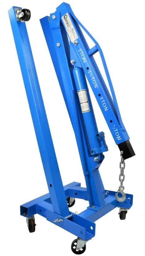 GRUE D'ATELIER HYDRAULIQUE 2T PLIABLE G02080 GEKO POLOGNE – Image 2