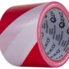 Ruban Balisage blanc et rouge 75mmx100M G01827 GEKO POLOGNE
